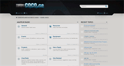 Desktop Screenshot of cqcq.ca