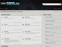 Tablet Screenshot of cqcq.ca